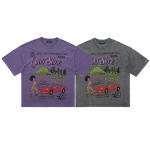 Oversized Vintage T-Shirt Men's T-Shirt 100% Cotton Short Sleeve 7 Days Sample