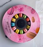 Food Safe Clear PET Macaron Packing Box Cake Roll Snow Crisp Baking Cookies