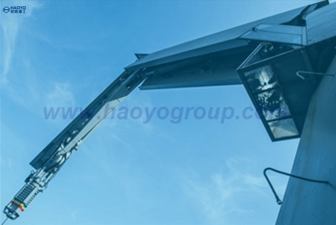 1ton Hydraulic Marine Knuckle Boom Ship Deck Crane for Provision