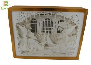 Wholesale 3D Retail Display Props Paper Cut Wedding Theme Merchandising Solution from china suppliers