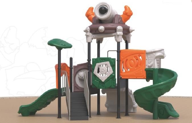 children outdoor rock climbing wall playground equipment slides
