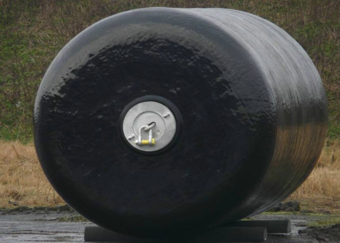Pneumatic Rubber Foam Filled Fender Marine Boat Fender DIA 0.5m-4.5m