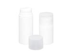 Sustainable Central Hole Outlet PP Airless Bottle Cosmetic Packaging Container