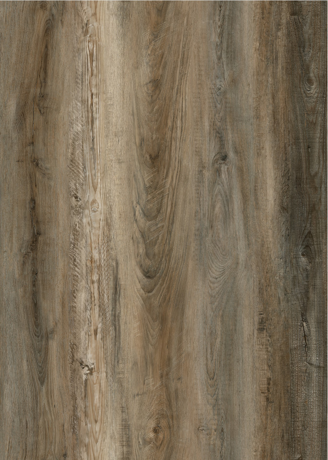 Scratch Resistant 4mm Herringbone SPC 6mm Waterproof Flame Retardant Non Skid GKBM FT-W29150-1