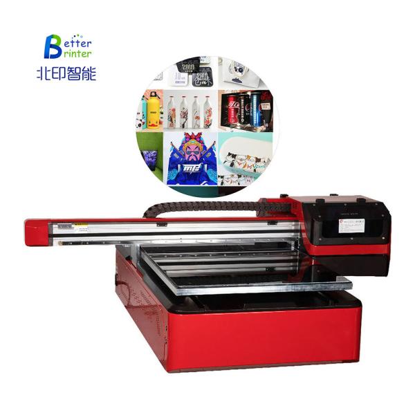 60cmx90cm Epson Xp600 TX800 Heads Uv Flatbed Printer Sign Gift Box Tile Wine