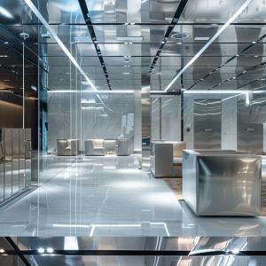 Wholesale Contemporary Stainless Steel Ceiling Tiles With Fire Resistance from china suppliers