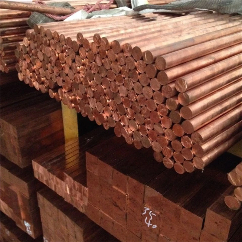99.95-99.99% Purity Cooper Round Bar Rectangle C90500 Cooper Bar
