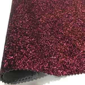 Wholesale Fashion Glitter Leather Fabric Popular Design Decoration Uphosltery from china suppliers