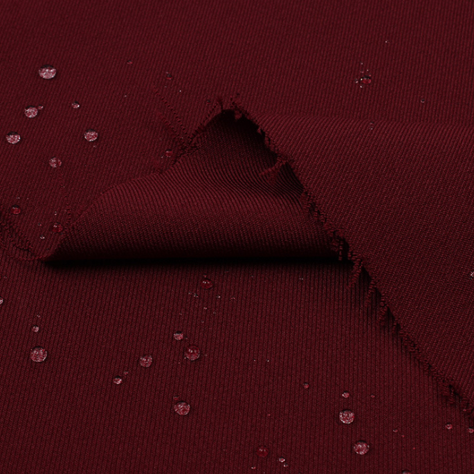 100% Polyester Gaberdine Fabric Garments Women Clothing For Skirt Dress