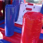 Attractive Spiderman Safe 3 In 1 Combo Bounce House Good Stitching