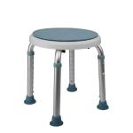 Aluminium 360 Degree Swivel Shower Stool With Adjustable Height 33*33* 35.5-54
