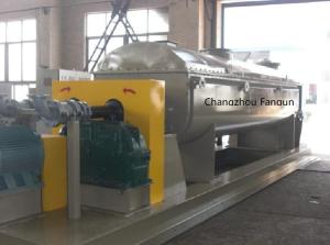 Wholesale Steam Foodstuff Carbon Black Paddle Dryer 3800*1420mm 4-6RPM from china suppliers