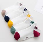 Autumn Knitting Kids Colorful Socks / Kids Sports Socks Soft Hand Feeling
