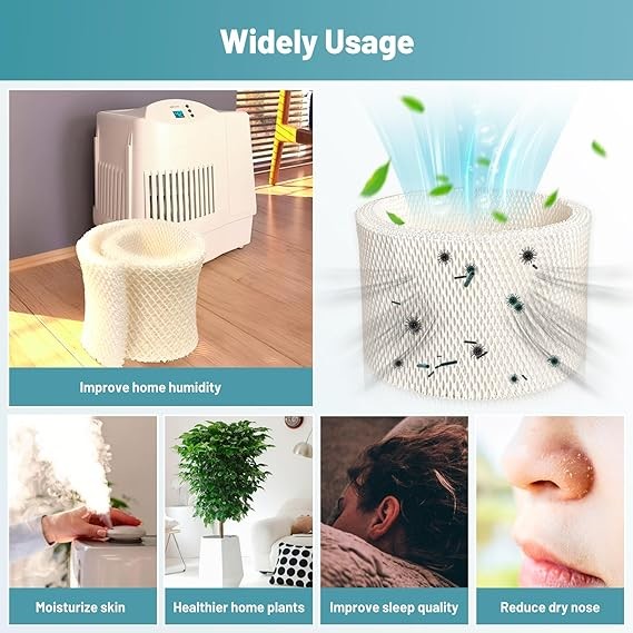Wood Pulp Wick Filters For Humidifiers With Fast Water Absorption Speed