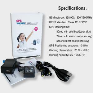 Wholesale Mini GSM GPS Tracker Child Kids Elderly SOS Emergent Help Communicator Sender W/ Microphone Speaker for 2-Way Phone Talk from china suppliers