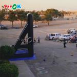 Inflatable Projection Screen Parking Lot Pvc White Inflatable Movie Theater