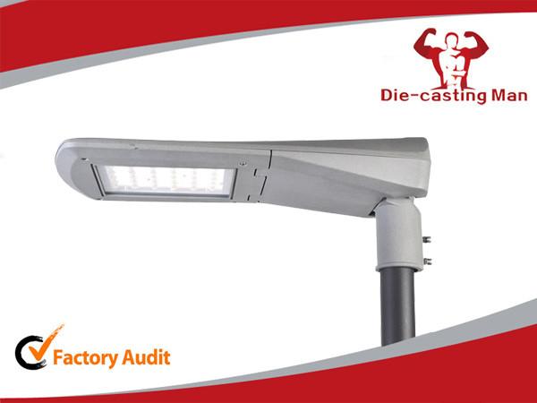 Die Casting Aluminium LED Street Light Housing Black Powder Coating Anti