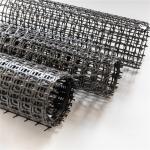 Recycled Plastic Farm Fence Posts Geogrid for Road Construction MESH SIZE 12.7