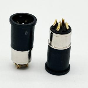 Wholesale M12 5 Pin Female And Male Panel Mount Multi Pin Circular Cable Connectors Waterproof from china suppliers