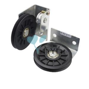 Wholesale Hall Door Rotating Elevator Spare Parts Wire Rope Pulley 90mm from china suppliers