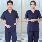 Custom Cotton And Polycotton Workwear Hospital Medical Scrub