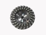 Metal Bond Aluminum Back Diamond Cup Wheel For Concrete Floor Preparation