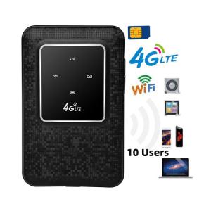 Wholesale 150Mbps 10Users WPS 2.4g Sim Card Slot 4g Lte Wifi Pocket Hotspot Router With Battery from china suppliers
