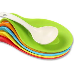 Wholesale 37g 72g Silicone Kitchen Product Silicone Rest Pad Spoon Holder from china suppliers