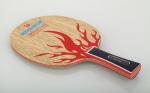 Personalised table tennis bat Red Flame Blade For Burning Passion