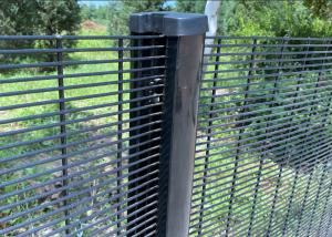 Wholesale Pvc Coated Horizontal 358 Mesh Fencing 76.2*12.7mm For Protection from china suppliers
