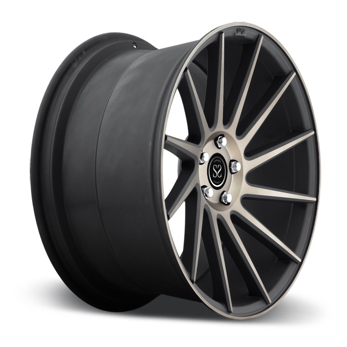 thin spoke light weight 1 piece monoblock concave forged aluminum alloy wheels rim