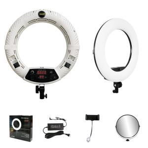 Wholesale 96w FD-480 Photography led selfie ring light makeup rechargeable battery power 18inch vlogging kit for live from china suppliers