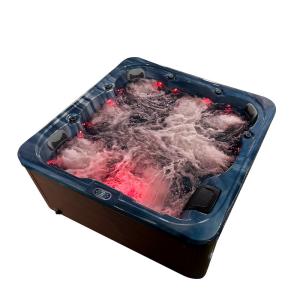 Wholesale Hot Tub Outdoor SPA Bathtub Resin Whirlpool Massage PVC Plastic Wood Skirt from china suppliers