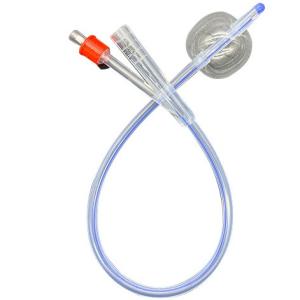 Wholesale ICU Silicone Indwelling Foley Catheter 6Fr 8Fr 10 Fr Foley Catheter from china suppliers