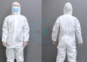 Wholesale Chemical Resistant Safety Lightweight Disposable Coveralls Water Resistance from china suppliers