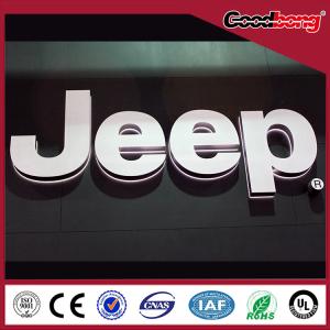 Wholesale plastic 3d led illuminated advertising car logo from china suppliers
