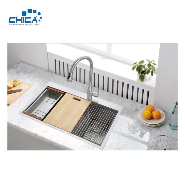 Topmount Kitchen Sink Handmade Kitchen Sink Stainless Steel Kitchen Sink Double