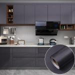 High Glossy Furniture Film PVC Vinyl Adhesive Door Stickers for Kitchen Cabinet