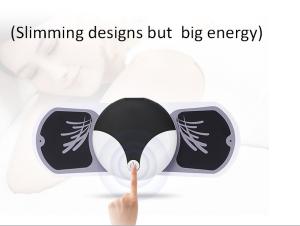 Wholesale Bluetooth 4.0 Mini Therapy Massager / Full Body Muscle Massager Black White from china suppliers