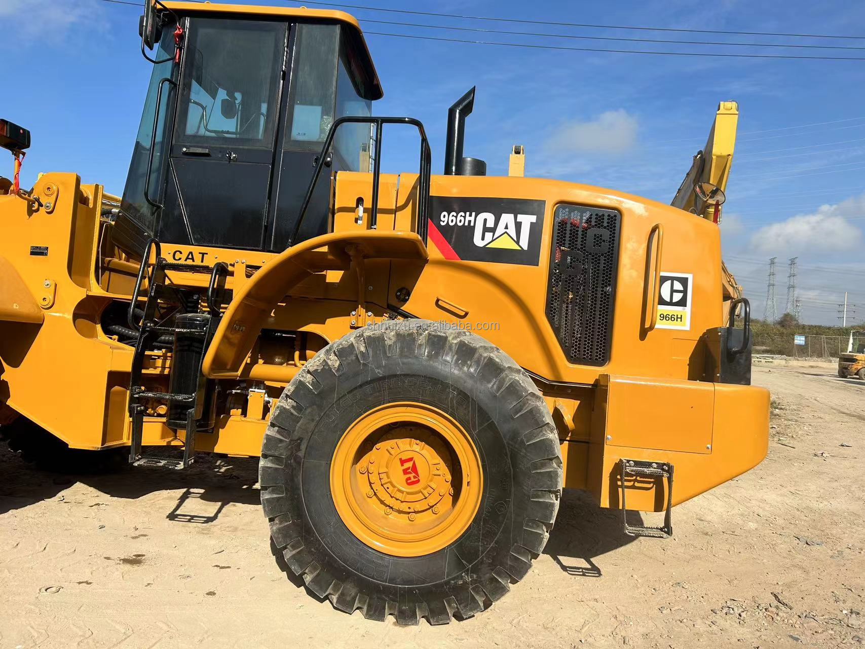 Used Cat 966h 950b 950f 950g 966e 966c 910 950 966g Front Wheel Loader Heavy Equipment 6 Ton