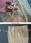 Women Knit Crochet Skirts Hollow Out Double Layer Long Skirt Women Midi Skirts