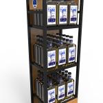 Supermarket Wine Display Shelf Rack Liquor