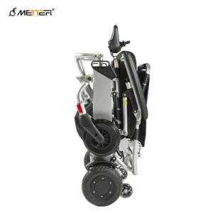 Wholesale 150W*2 Aluminum Alloy Lightweight Folding Electric Wheelchair ISO13485 from china suppliers