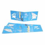 Silver Foil Stamping Chrome Bopp Labels
