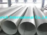 High Temperature Chromium Nickel Alloy Tube A358 / A358M Welded Stainless Steel