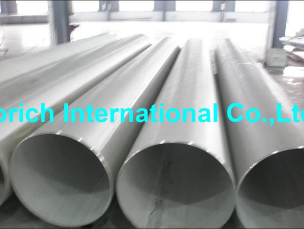 High Temperature Chromium Nickel Alloy Tube A358 / A358M Welded Stainless Steel