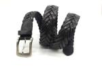 Genuine Leather Woven Braided Belt For Men Casual Jeans