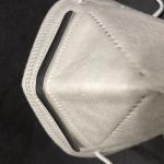 Smoke Protection Kn95 Face Mask / Protective Dust Mask comfortable Wear