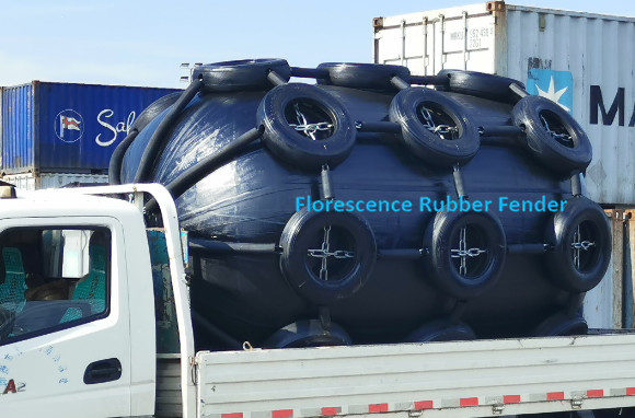 Florescence Ship Inflatable Mooring Dock Rubber Bumpers Yokohama Pneumatic Fenders