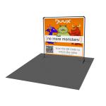 Innovative Exhibition Display Banners , Large Format Fabric Trade Show Banners